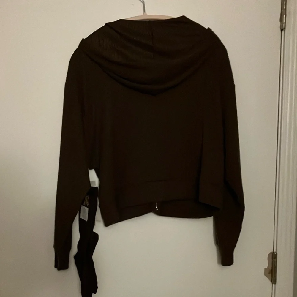 Vine Valley Brown Zip-Up Hoodie - Picture 7 of 8
